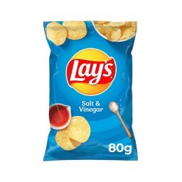 Batata Frita Lisa Sal E Vinagre Lays Pacote 80G