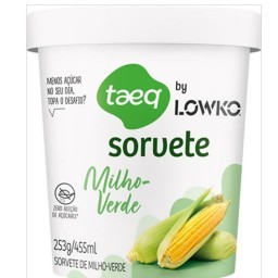 Sorvete Milho Verde Taeq by Lowko Pote 455ml   