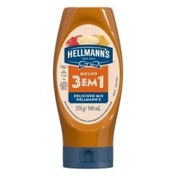 Molho 3 em 1 Hellmann's com 370 GR