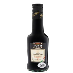 Vinagre Balsâmico Modena Ponti Classic Vidro 250ml	