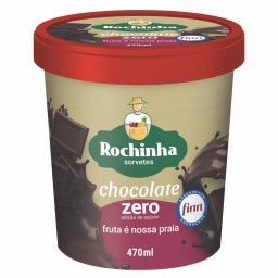 Sorvete ROCHINHA Chocolate Zero 470ml