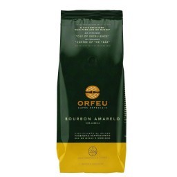 Café Torrado em Grãos Bourbon Amarelo Orfeu Pacote 250g