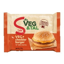 Sanduíche Congelado Cheddar Sadia Veg & Tal Pacote 145g