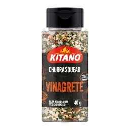 Tempero Vinagrete Kitano Churrasquear Frasco 40g