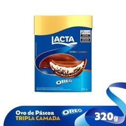 Ovo de Páscoa Tripla Camada Oreo 320G