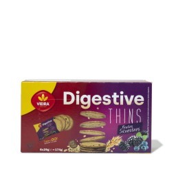 Biscoito Digestive Thins Frutos Silvestres 147g _ Importação 