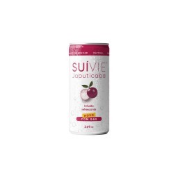 Infusão refrescante de Jabuticaba 100% natural e sem açúcar com gás SUIVIE Lata 269 ml