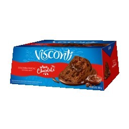 Colomba Pascal VISCONTI Sabor Mais Chocolate Caixa 500g