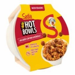 MACARRAO SADIA HOT BOWLS 300G MINI ALMONDEGAS