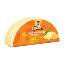 Queijo Minas Light Zero Lactose Tirolez Pedaço 280g