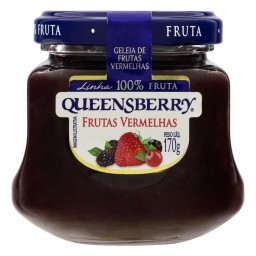 Geleia Frutas Vermelhas Queensberry 100% Fruta Vidro 170g