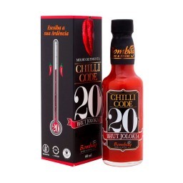 Molho de Pimenta Bombay Chilli Code 20 Bhut Jolokia 60ml