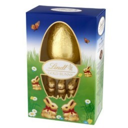 Ovo de Páscoa Gold Bunny ao Leite Lindt 125g