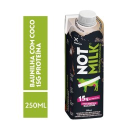 Bebida à Base de Plantas Baunilha com Coco Not High Protein Caixa 250ml