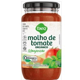 Molho de Tomate Orgânico Tradicional Taeq Vidro 330g