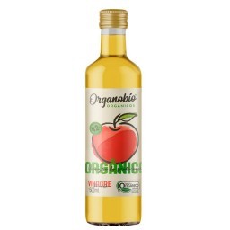 Vinagre Orgânico De Maçã ORGANOBIO Garrafa 500ml