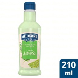 Molho para Salada Hellmann's Limão e Ervas Finas 210 mL