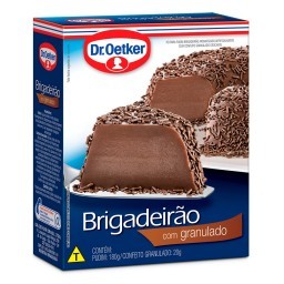 Dr. Oetker Brigadeirão Pó para Preparo de Sobremesa Consistência Maravilhosa e Sabor Delicioso 200g