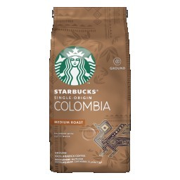 Café Torrado e Moído STARBUCKS Colombia Torra Média Sachê 250g