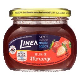 Geleia Morango Zero Açúcar Linea Vidro 230g