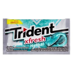 Goma de Mascar Sabor Herbal Fresh TRIDENT 8g