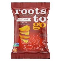 Chips de Batata-Doce Roots To Go Pacote 45g