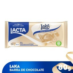 Chocolate Branco Lacta Laka 80g