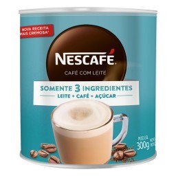 Café com Leite Solúvel Nescafé Lata 300g