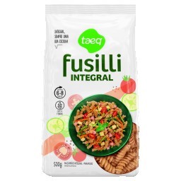 Macarrão Integral Fusilli Taeq Pacote 500g