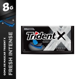 Chiclete Trident X Fresh Intense 8g