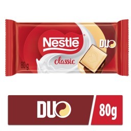 Chocolate NESTLÉ CLASSIC Duo Tablete 80g