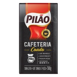 Café Pilão Torrado e Moído Cafeteria Coado Vácuo 500g