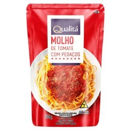 Molho de Tomate Refogado Qualitá Sachê 300g