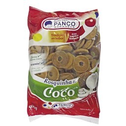 Biscoito Rosquinha De Coco PANCO Pacote 500g