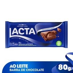 Chocolate Lacta ao Leite 80g