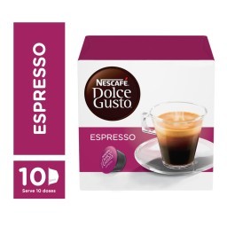 Café em Cápsula NESCAFÉ DOLCE GUSTO Espresso 10 Cápsulas