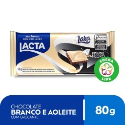 Chocolate Lacta Diamante Negro Laka 80g