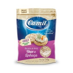 Biscoito de Arroz Sem Glúten Camil 150g