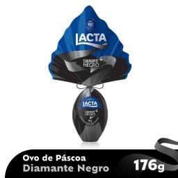 Ovo de Páscoa Lacta Diamante Negro 176g