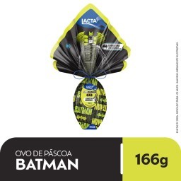 Ovo de Páscoa Lacta Batman 166g