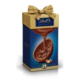 Ovo de Páscoa ao Leite com Avelã Lindt Nocciolatte Caixa 350g	