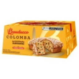 Bolo de Páscoa Cobertura Confeitos Açucarados Bauducco Colomba Caixa 400g