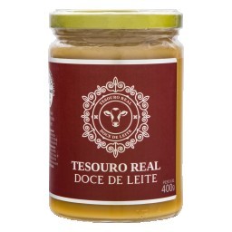 Doce de Leite Tesouro Real Vidro 400g	