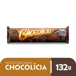 Biscoito Recheado Chocolícia 132g