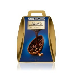 Ovo de Páscoa Lindt Ao Leite com Avelã Nocciolatte 350G