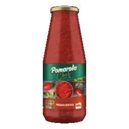 Molho de Tomate Passata Rústica Pomarola Chef Vidro 680g