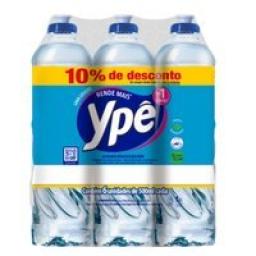 Pack com 6 Detergente Líquido YPÊ Clear 500ml