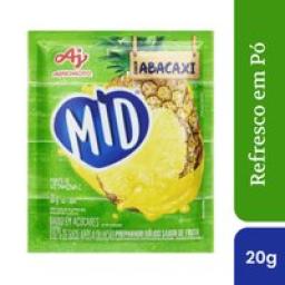 Refresco em Pó Abacaxi Mid 20g