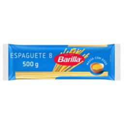 Macarrão com Ovos Espaguete 8 Barilla Pacote 500g