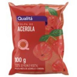 Polpa de Fruta Acerola Qualitá Pacote 100g